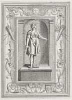 KG 12806
<br/>
Inca jongeling in een nis.
<br/>
<em>Picart, Bernard (1673-1733) - attr.</em>